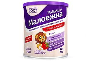 Питание PediaSure Малоежка клубника, 400 мл 