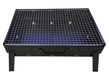 Gratar dreptunghiular cu picioare BBQ 44X30.5cm, demontabil, josut 