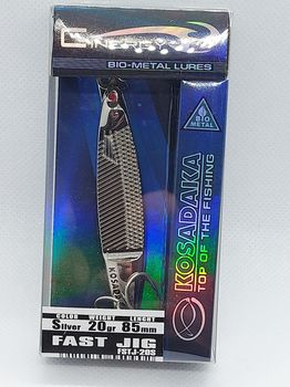 Pilker Fast Jig 20g, 85mm silver KOSADAKA 