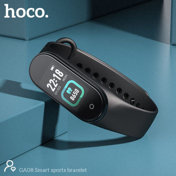 Фитнес браслет Hoco GA08 smart bracelet [Black] 