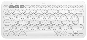 Клавиатура Logitech K380S, беспроводная, белая 