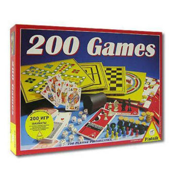 Joc educativ de masa "200 Games + Sah" 41423 (9009) 