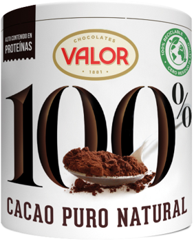 Какао Valor натуральный 100% 250 гр 
