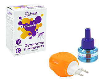 Set anti-tintar Help: fumigator+ lichid 30 de nopti 