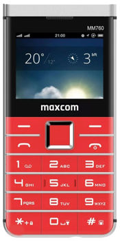 Maxcom MM760, Red + Headphone Soul 2, Red 