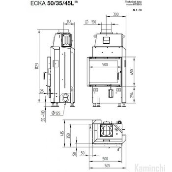 Focar HOXTER ECKA 50/35/45 L/R 