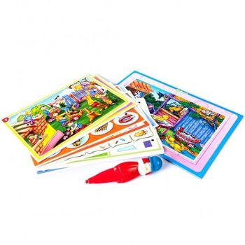 cumpără D-Toys Joc educativ Creionul fermecat puzzle 24 piese în Chișinău 