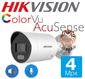 Hikvision 4 Megapixeli Acusense Color VU DS-2CD2047G2-LU/SL 