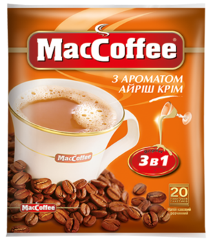 MacCoffee 3in1 Irish Cream (20 plicuri) 