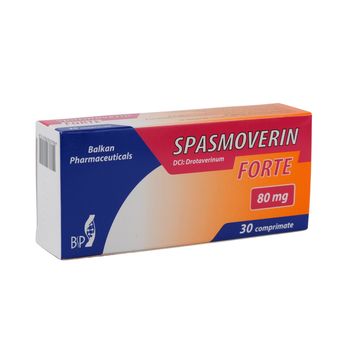 cumpără Spasmoverin 80mg comp. (drotaverin) N10x3 OTC în Chișinău 