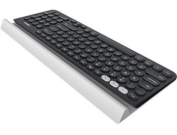 Tastatura Logitech K780 Dark Grey-Speckled White Multi-Device Wireless Keyboard, USB, 920-008043 (tastatura fara fir/беспроводная клавиатура)