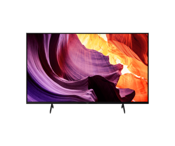 50" LED SMART TV SONY KD50X80KAEP, 4K HDR, 3840x2160, Android TV, Black 