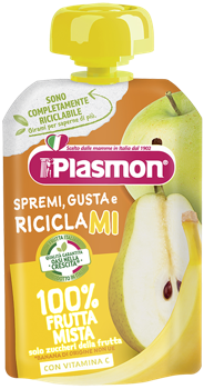 Piure PLASMON mix de fructe (6 luni), 100 g 