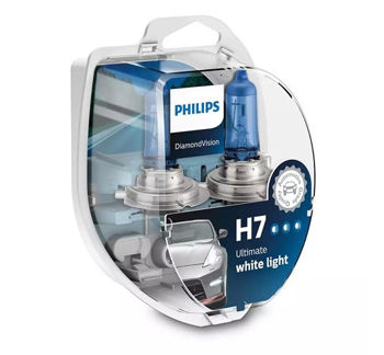 H7 PHILIPS DIAMOND VISION ULTIMATE WHITE 5000K 12V-55W 