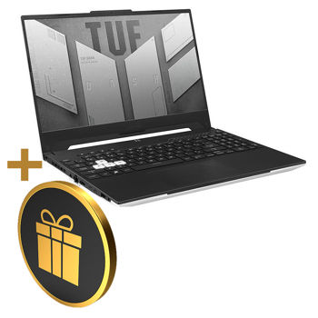 Ноутбук ASUS TUF Dash F15 FX517ZM Moonlight White, 15.6 Display/ Intel i5-12450H 3.3-4.4GHz/16GB DDR5/M.2 NVMe 512GB SSD/GeForce RTX3060 6GB GDDR6/WiFi 6 802.11ax/BT5.1/USB Type C/HDMI/Backlit Keyb/15.6 FHD IPS LED-backlit 144Hz (1920x1080)/NoOS/Gaming FX517ZM-HN097