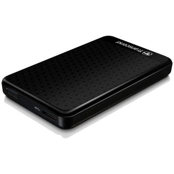 2.0TB (USB3.1) 2.5" Transcend "StoreJet 25A3", Black, Anti-Shock, One Touch Backup 