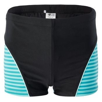 купить Плавки IGUANA IDARO JR BLACK/TURQUISE STRIPE в Кишинёве 