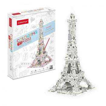 cumpără CubicFun puzzle 3D Eiffel Tower în Chișinău 