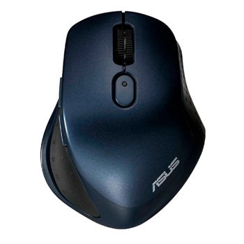 Mouse fara fir ASUS MW203 Multi-Device Wireless Silent Mouse, Blue, Optical, Bluetooth 5.0 / Bluetooth 3.0 / RF 2.4 GHz, 1000dpi/1600dpi/2400dpi, Nano, USB  90XB06C0-BMU010 BFR