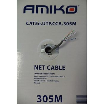 купить HQ CCA UTP CAT5e 24AWG (0.51mm) network cable (цена за 1m) в Кишинёве 