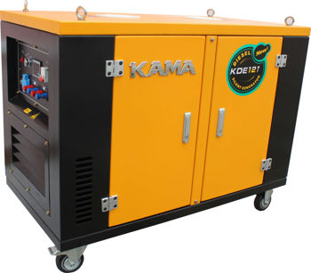 Generator diesel Kama KDE12T3 10,5 kW 