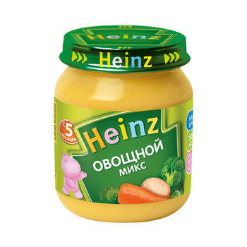 cumpără Heinz Pireu mix legume 120g (5 luni) în Chișinău 