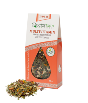 Ceai de plante Doctor Farm Multivitamin, 50g 