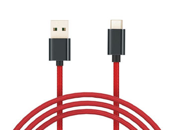 Jokade Cable USB to Type-C Junlian 5A 1m JA001, Red 