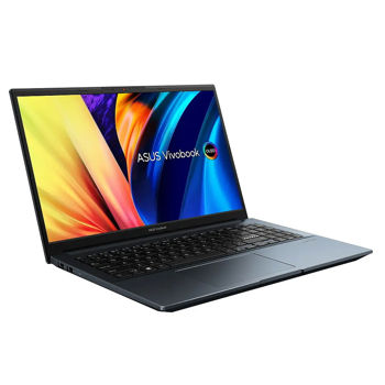 Laptop 15.6 ASUS VivoBook Pro 15 OLED M6500QC, AMD Ryzen 7 5800H 3.2-4.4GHz/16GB/SSD 512GB/GeForce RTX3050 4GB GDDR6/WiFi 6 802.11ax/BT5.0/USB Type C/HDMI/HD WebCam/Illuminated Keyb./FP/15.6" FullHD OLED NanoEdge 400nits (1920x1080)/No OS M6500QC-L1072