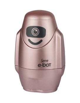 Ластик с точилкой 2в1 "E-Bot - Metallic" Serve 