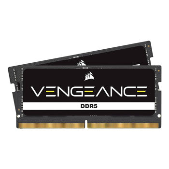 Memorie operativa 64GB SODIMM DDR5 Dual-Channel Kit Corsair Vengeance (CMSX64GX5M2A4800C40) 64GB (2x32GB) DDR5 PC4-38400 4800MHz CL40, Retail (memorie/память)