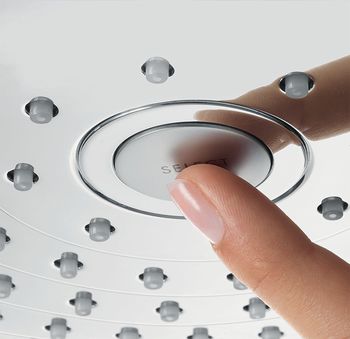 Sistem de duș cu montarea ascunsa hansgrohe Raindance Select E, cu termostat ShowerSelect 