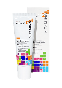 Крем-филлер для век Pro Retinol + 12 Vitamins 