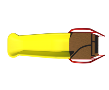 Горка с лестницей LD-1001 