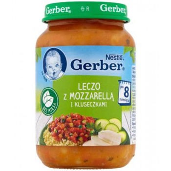 cumpără Gerber piure Lecho cu mozzarella și tăiței 8+ luni, 190 g în Chișinău 
