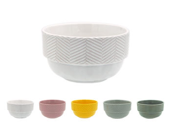 Salatiera din ceramica 12cm diferite culori 