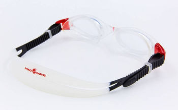 Очки для плавания Mad Wave Clear Vision CP Lens red (1552) 