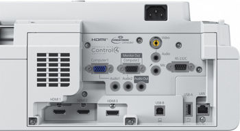 Projector Epson EB-720; UST, LCD, XGA, Laser 3800Lum, 2.5M:1, LAN, Wi-Fi,16W, White 