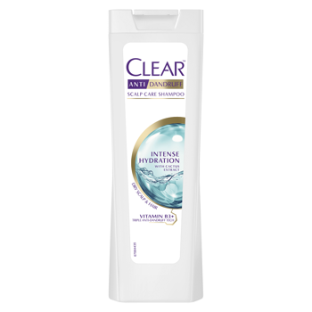 Шампунь для волос Clear Intense Hydration 400мл 
