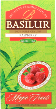 Зеленый чай Basilur Magic Fruits, Raspberry, 100 г 