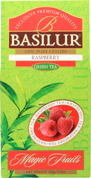 купить Зеленый чай Basilur Magic Fruits, Raspberry, 100 г в Кишинёве 