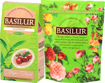 купить Зеленый чай Basilur Magic Fruits, Cranberry, 100 г в Кишинёве 