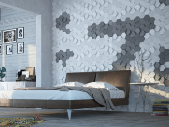 Декоративные настенные панели 3D WALL NORM СОТЫ 