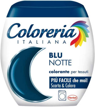 Vopsea Coloreria Italiana Blu Note pentru materiale textile, culoare Albastru inchis, 350 g 
