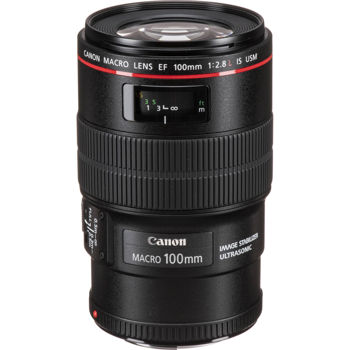 Canon EF 100mm F2.8L IS Macro - DISCOUNT 2400 lei 