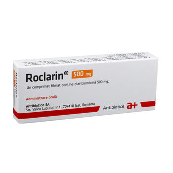 cumpără Roclarin 500mg comp. film. N10x2 în Chișinău 