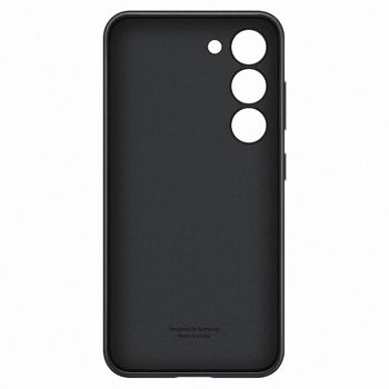 Original Sam. Leather cover Galaxy S23+, Black 