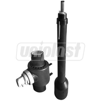 купить Кран Stop-Offvalve Poly PE100 D. 40 (DN32) с телескопическим штоком 10 bar Gas / 16 bar Water  +GF+ в Кишинёве 