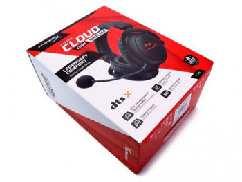 Wireless Gaming Headset HyperX Cloud Core, 53mm driver, 60 Ohm, 10-21khz, 99db, 294g., 2.4Ghz 