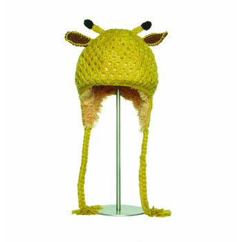 cumpără Caciula copii Knitwits Crochet Giraffe Pilot Hat, AK1662 în Chișinău 